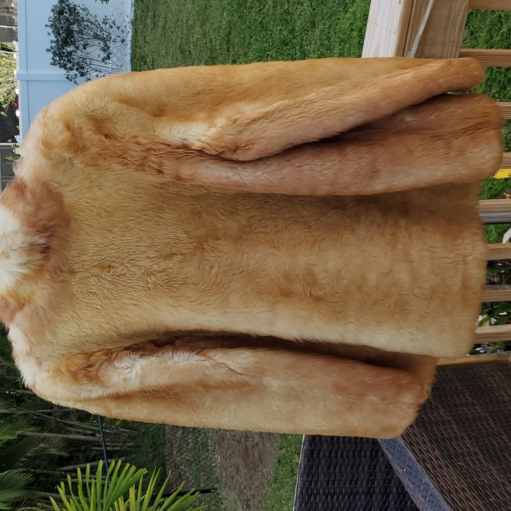 Red fox faux fur - Picture 5 of 9